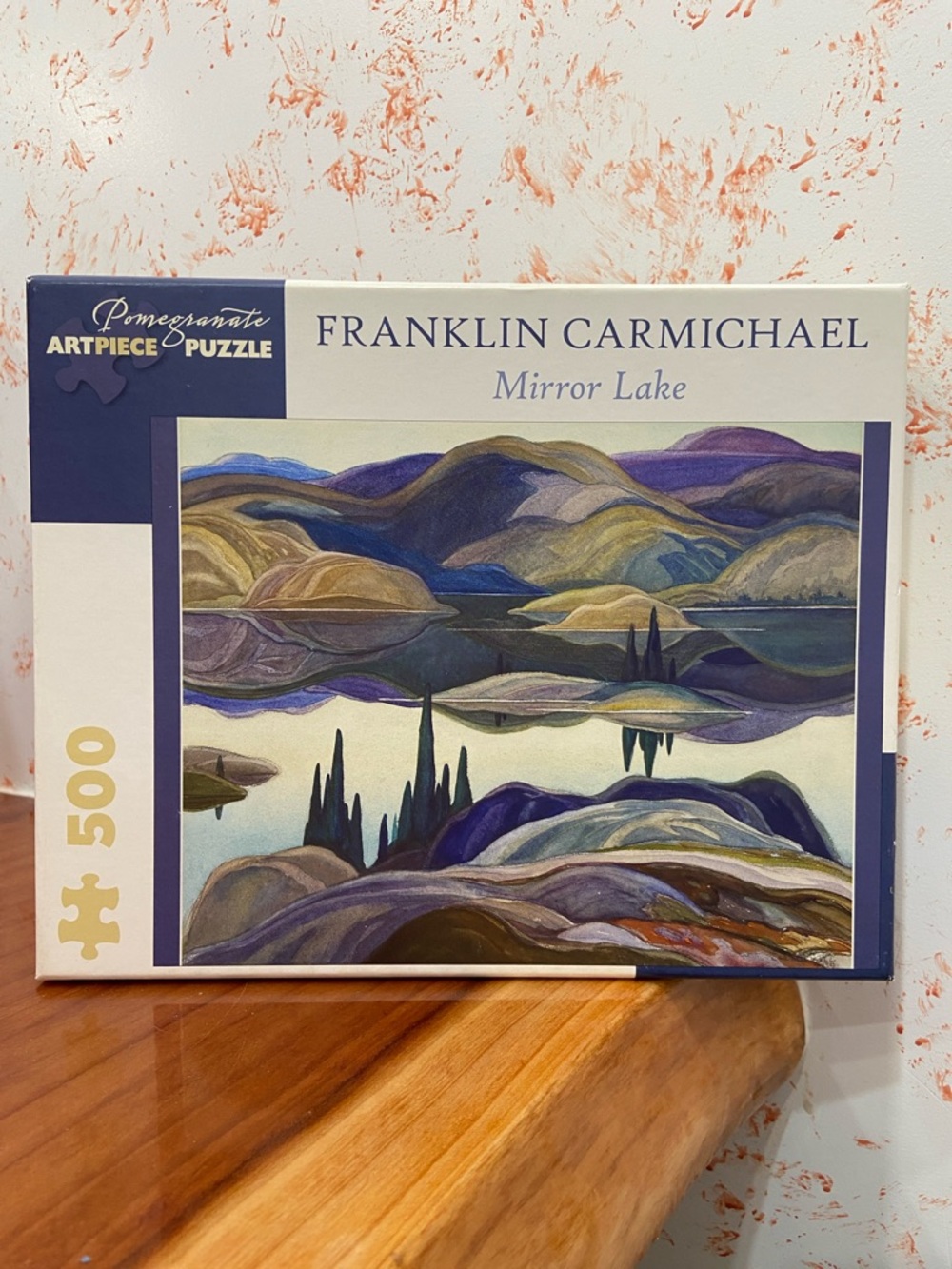 Pomegranate Franklin Carmichael Mirror Lake - 500 Piece Puzzle